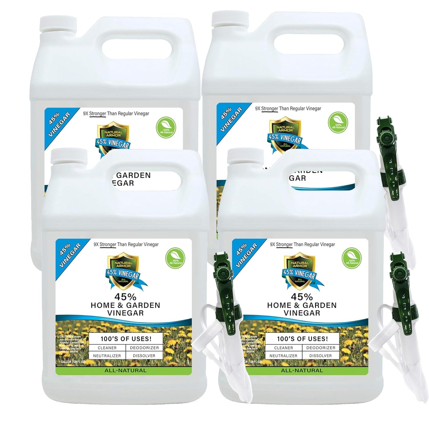 Natural Armor 45% Vinegar Industrial Strength Cleaner - Extra Strength