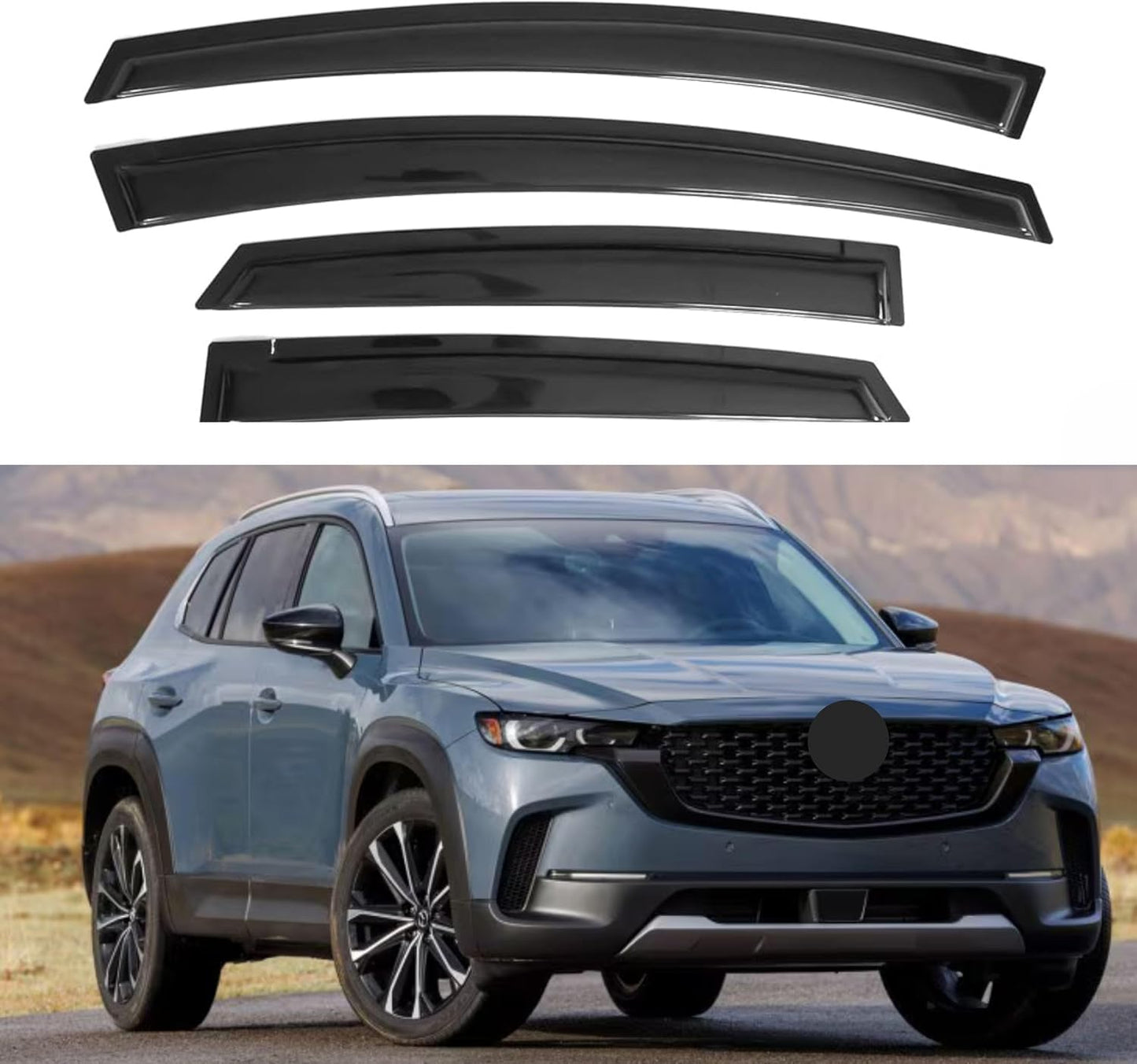 IG Window Visor for Mazda CX-50 2023-2024 - Durable Rain Guard