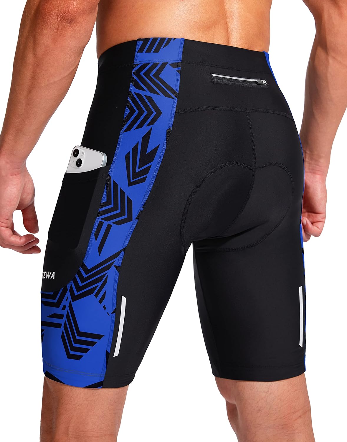 Bikewa Men's Bike Shorts with 3D Padding for Ultimate Comfort