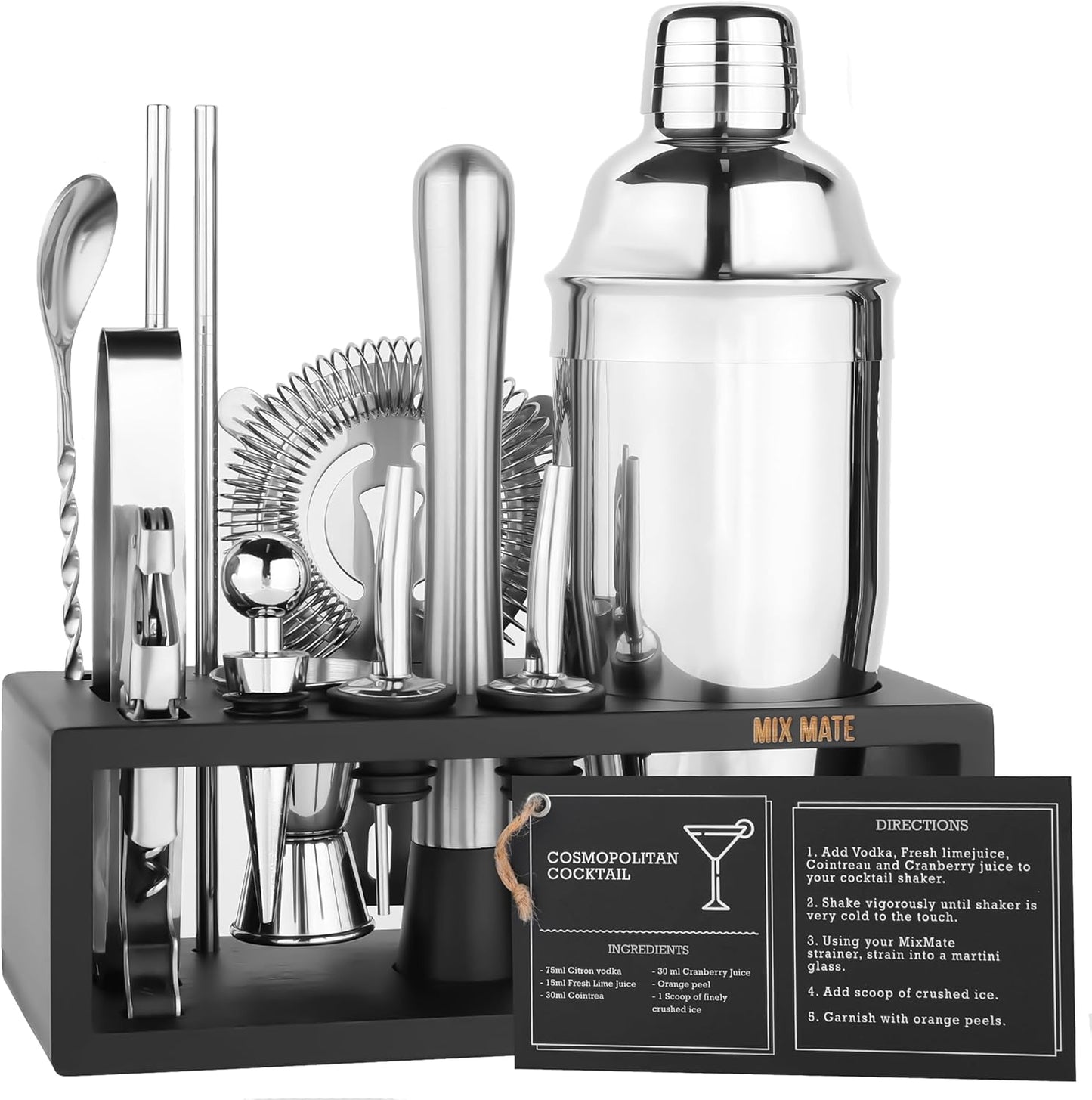 MixMate Bartender Kit - Ultimate Drink Mixing Set