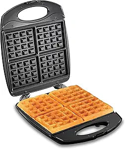 Hamilton Beach Non-Stick Belgian Waffle Maker for Perfect Waffles