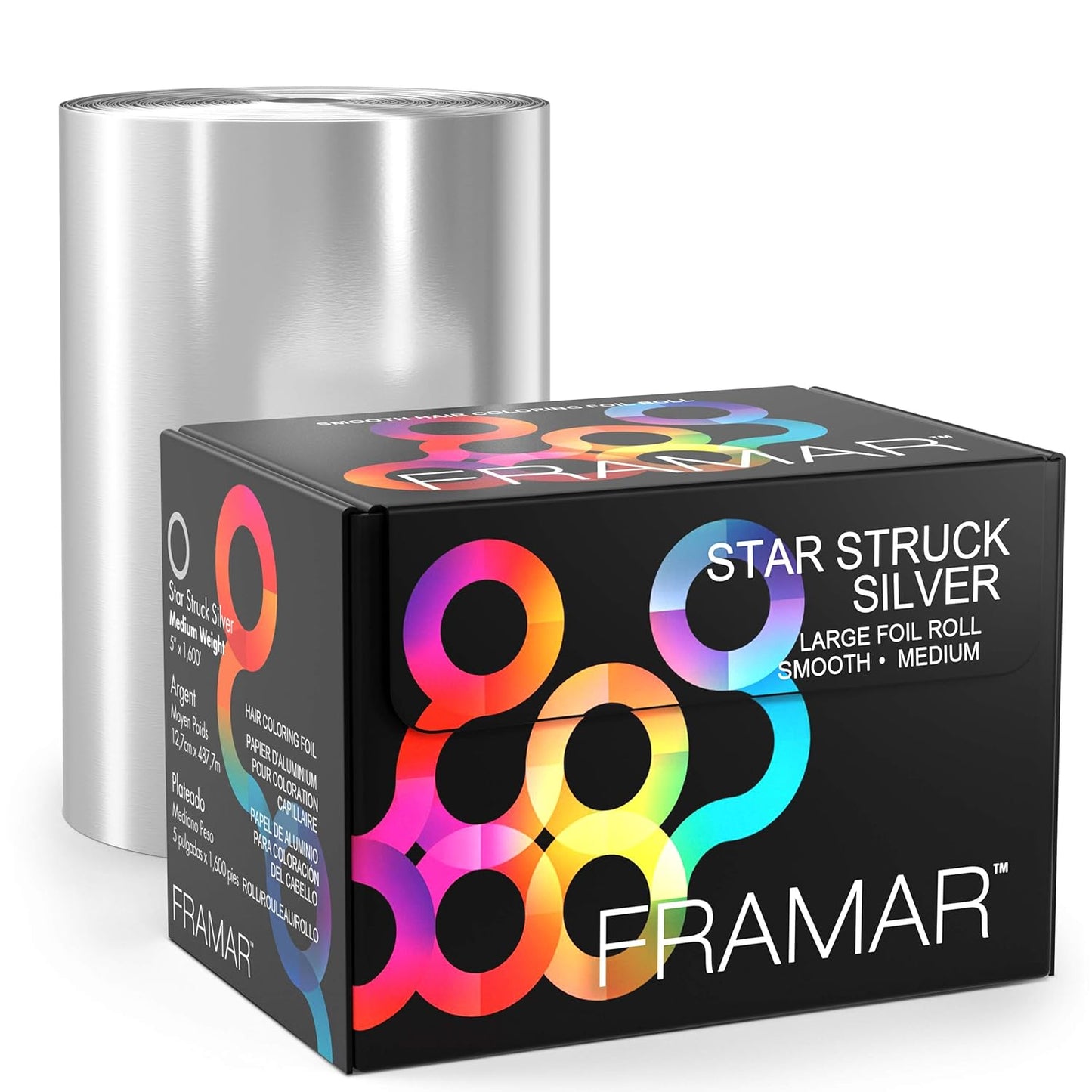 FRAMAR Large Silver Hair Foil for Highlighting Long Hair