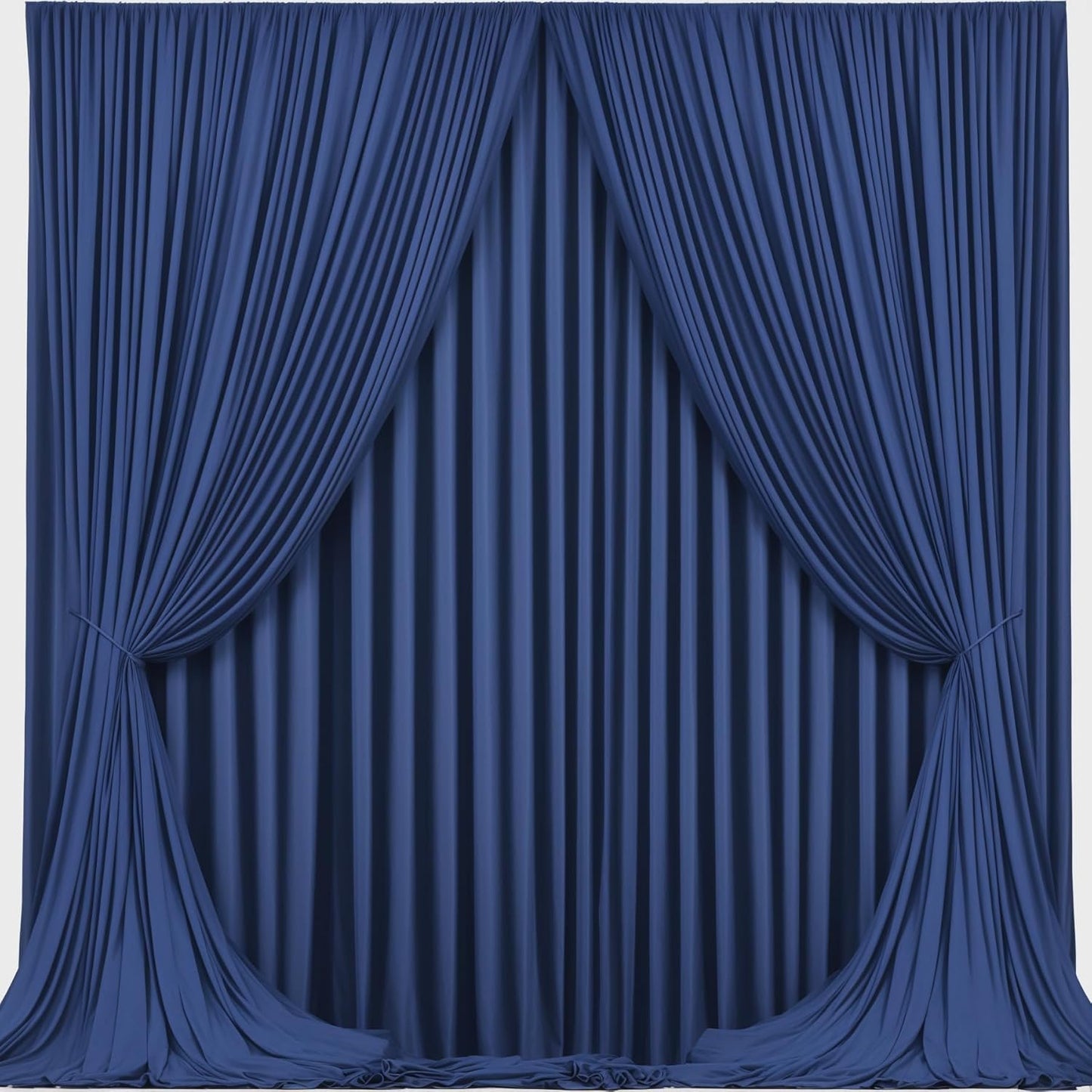 Navy Blue Backdrop Curtains for Weddings and Party Decorations