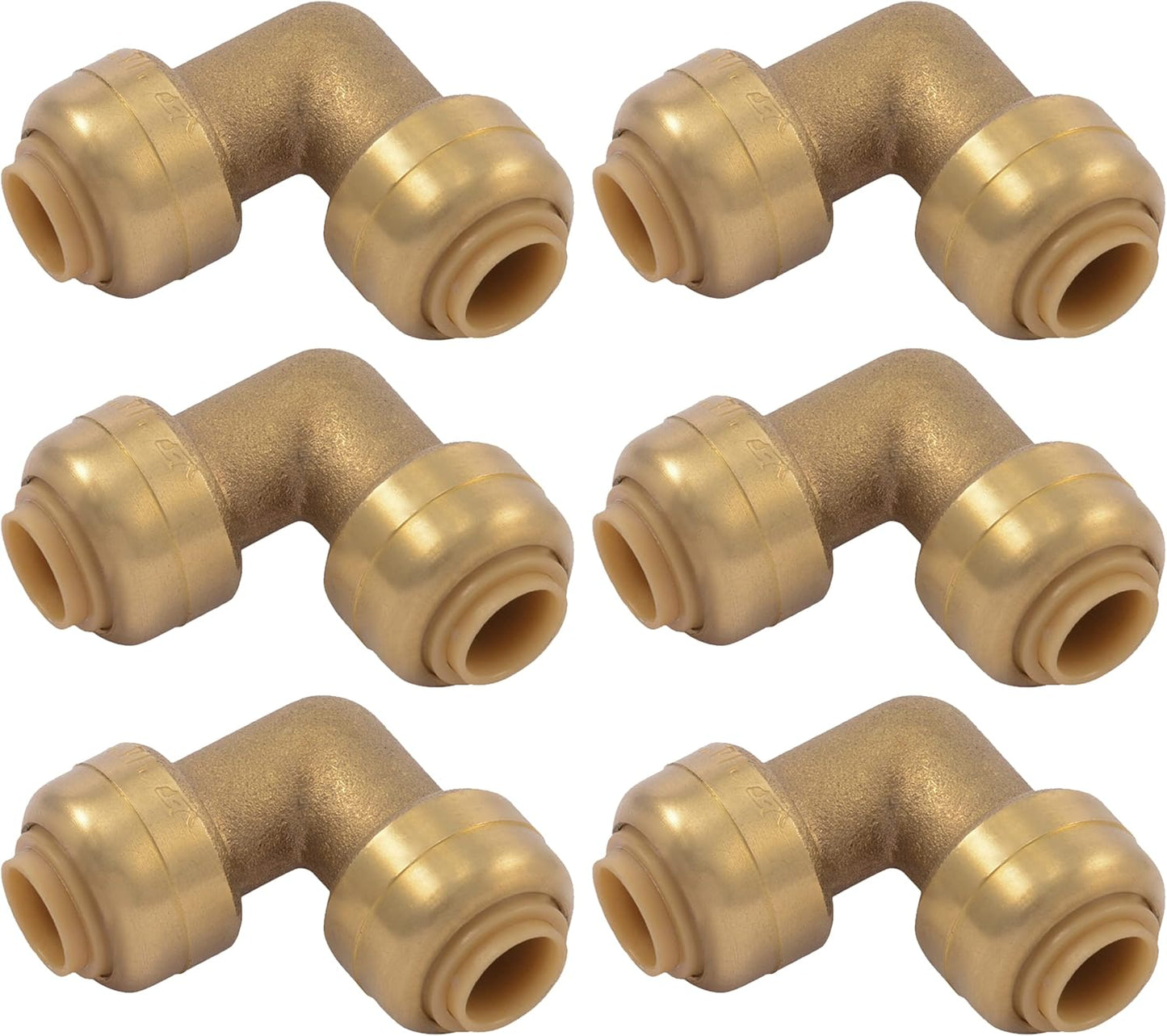 SharkBite 1/4 Inch 90 Degree Elbow for Easy Plumbing