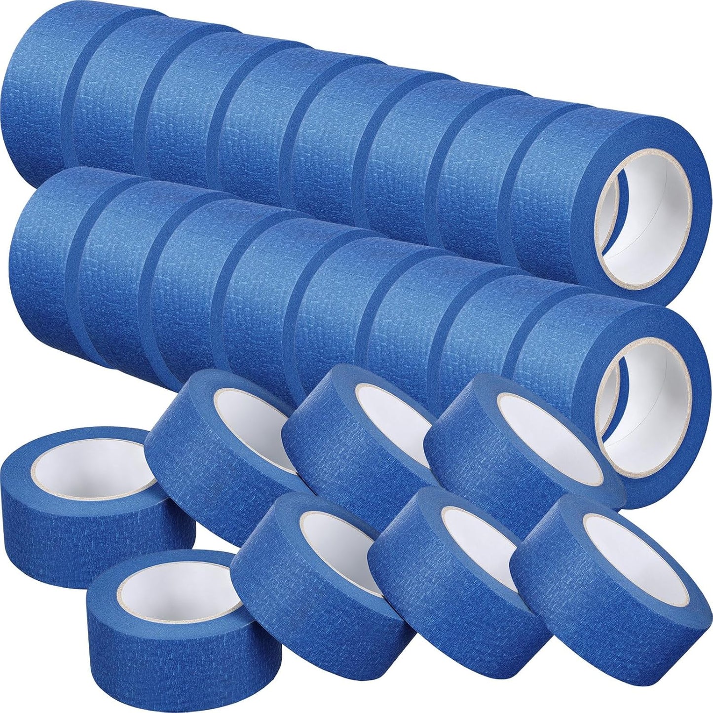 Fainne Blue Painters Tape Bulk Pack for Safe Wall Painting