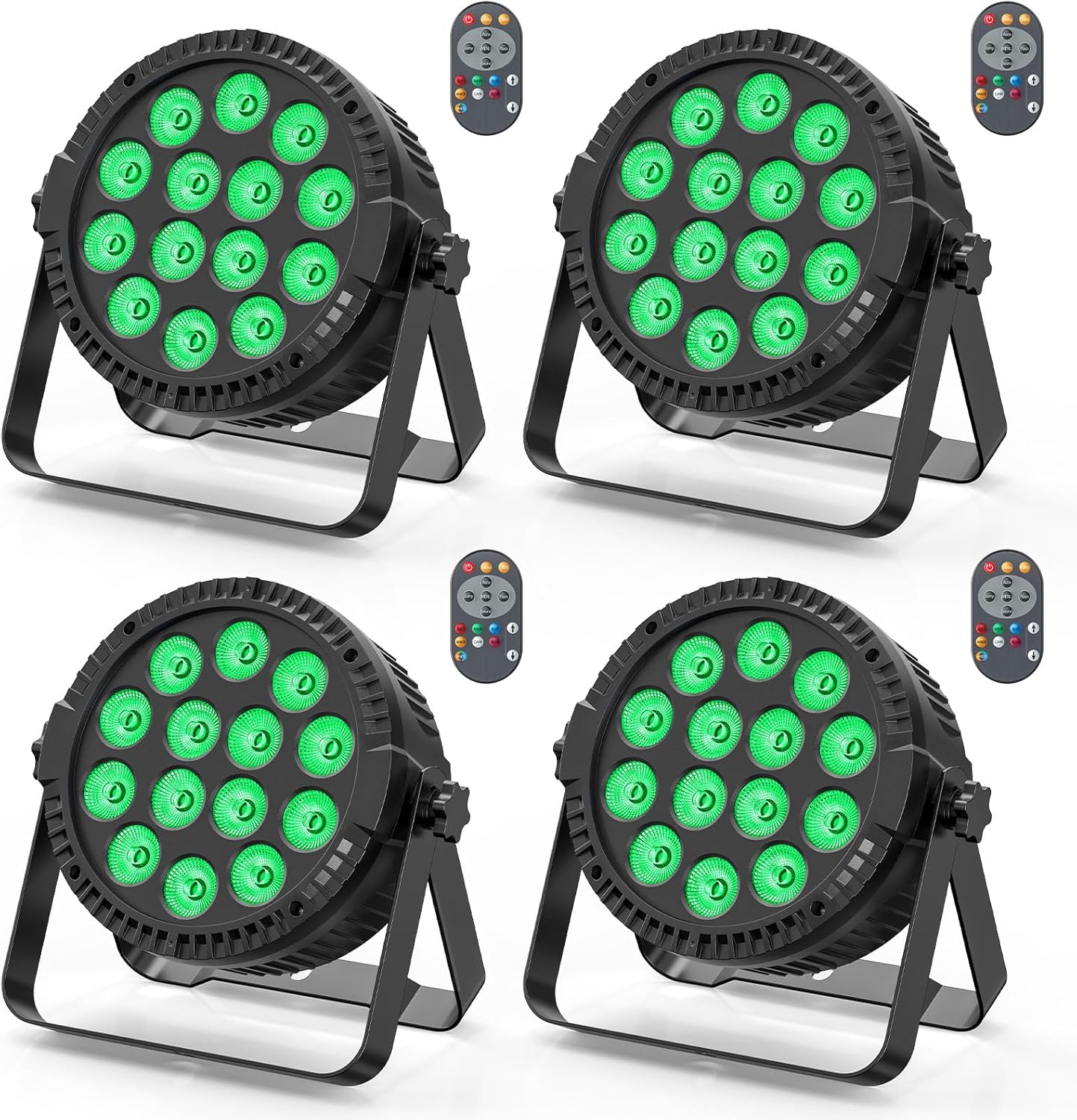 RGBW 4-in-1 Stage Lights for Events, Weddings, and Parties