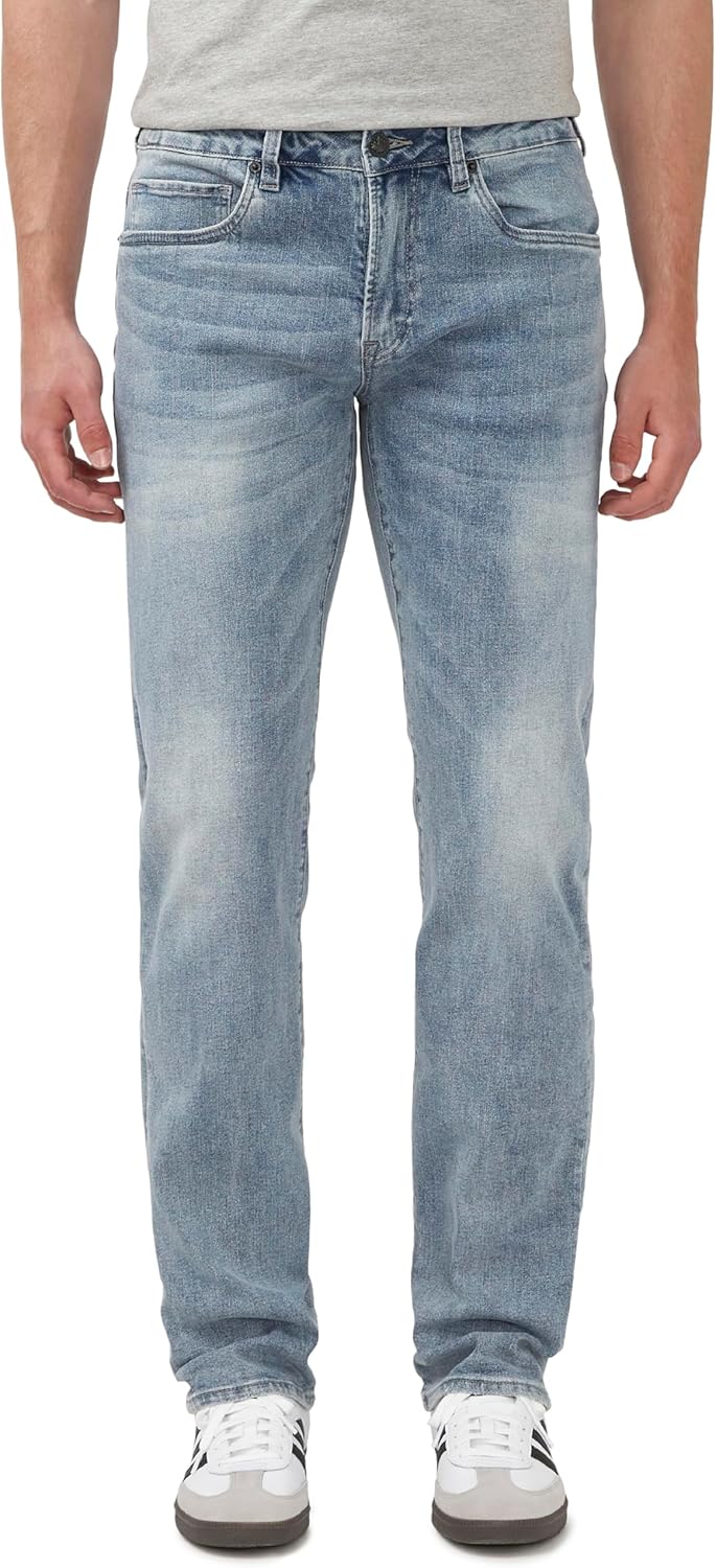 Buffalo David Bitton Men's Straight Six Jeans for Trendy Style