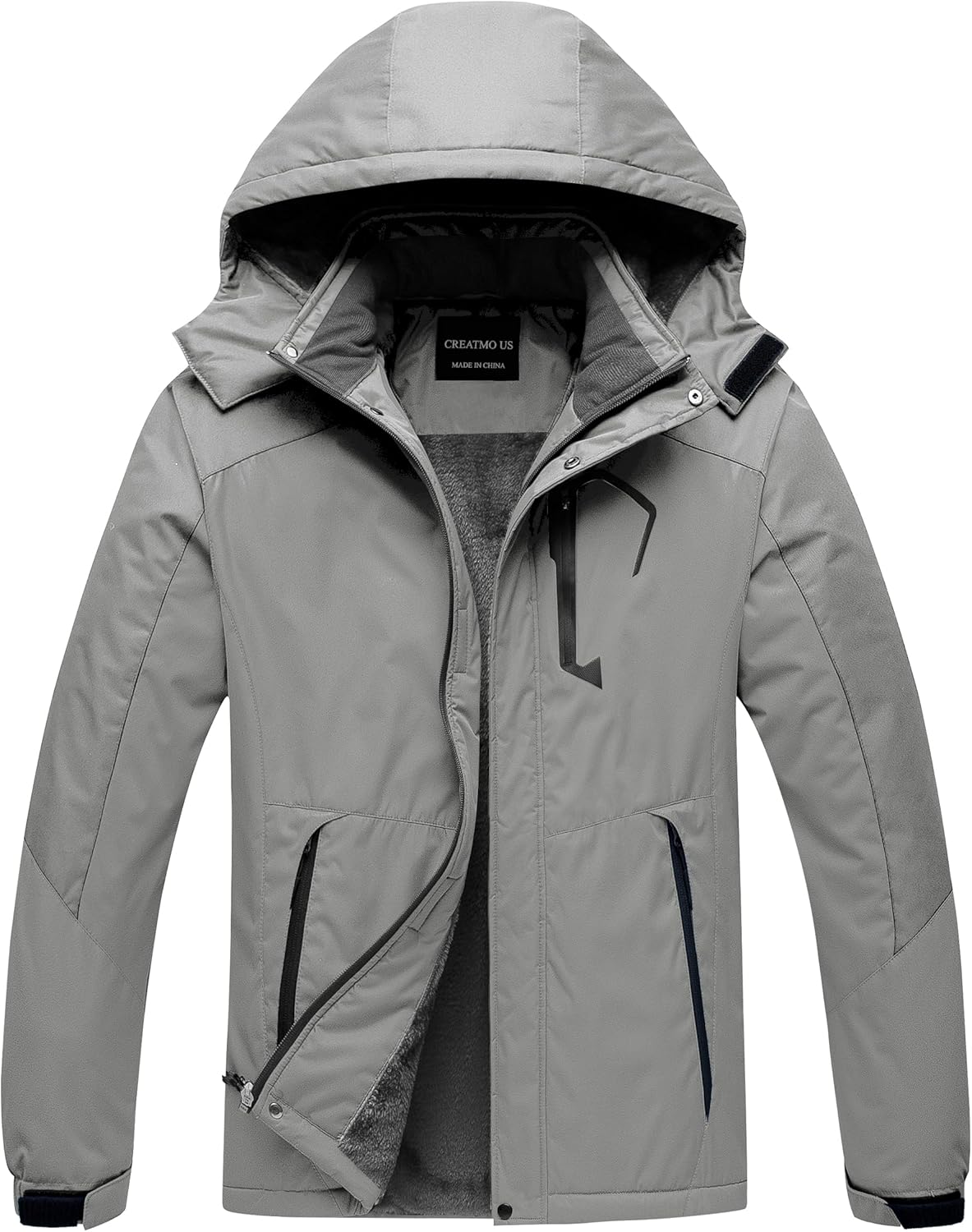 CREATMO US Men's Waterproof Ski Jacket