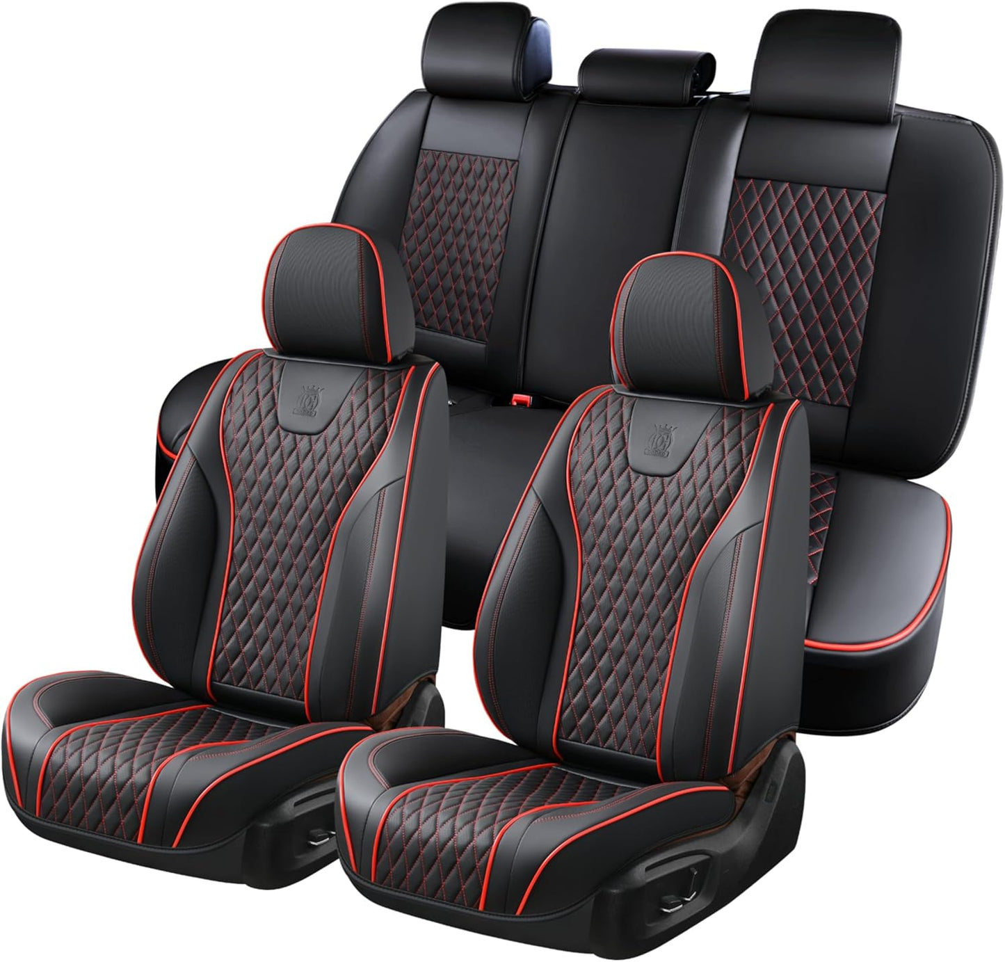 Waterproof Leather Car Seat Covers Set by Doogo