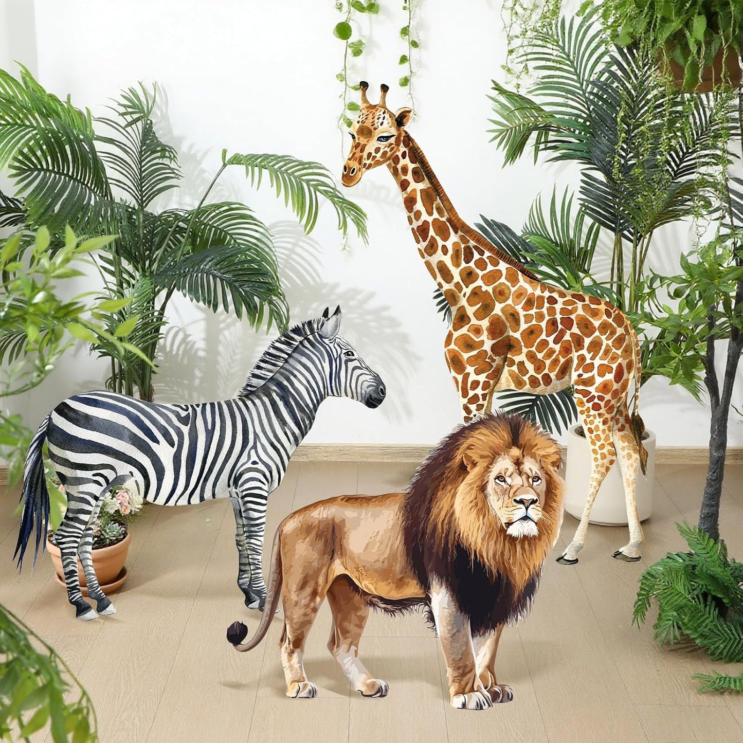 Jungle Safari Party Decoration Set for Wild Animal Themes
