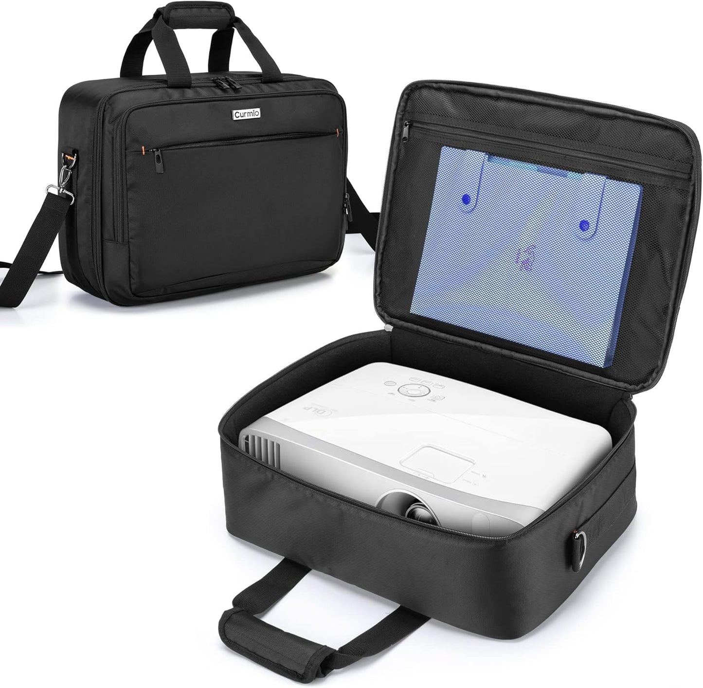 CURMIO Projector Carrying Case for Most Major Projectors