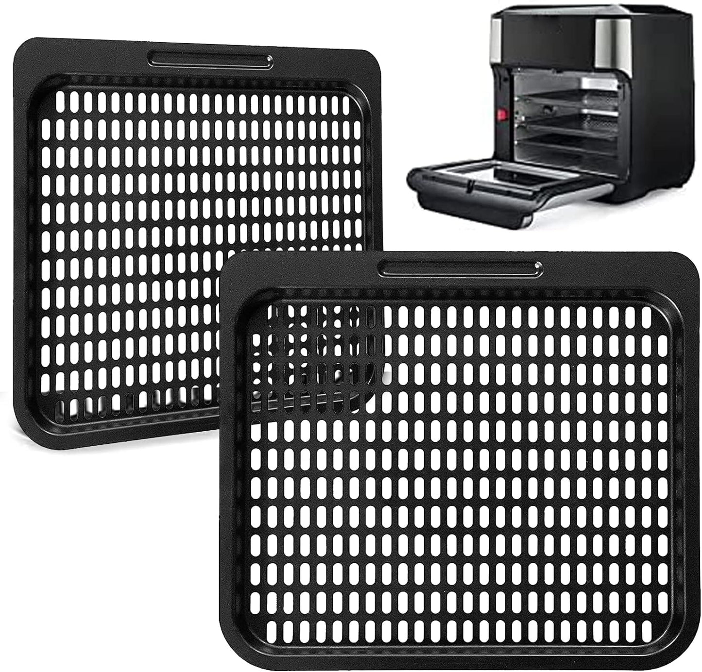 10 QT Air Fryer Mesh Rack: Dishwasher Safe!