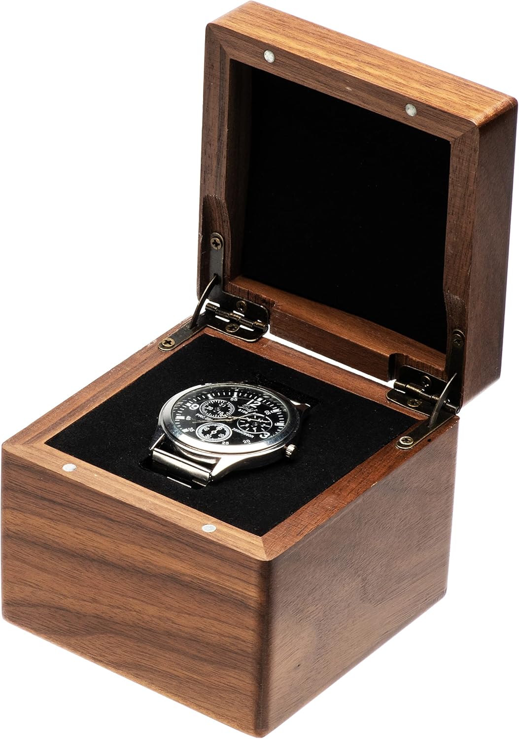 Organize Safely: COSISO Walnut Watch Box