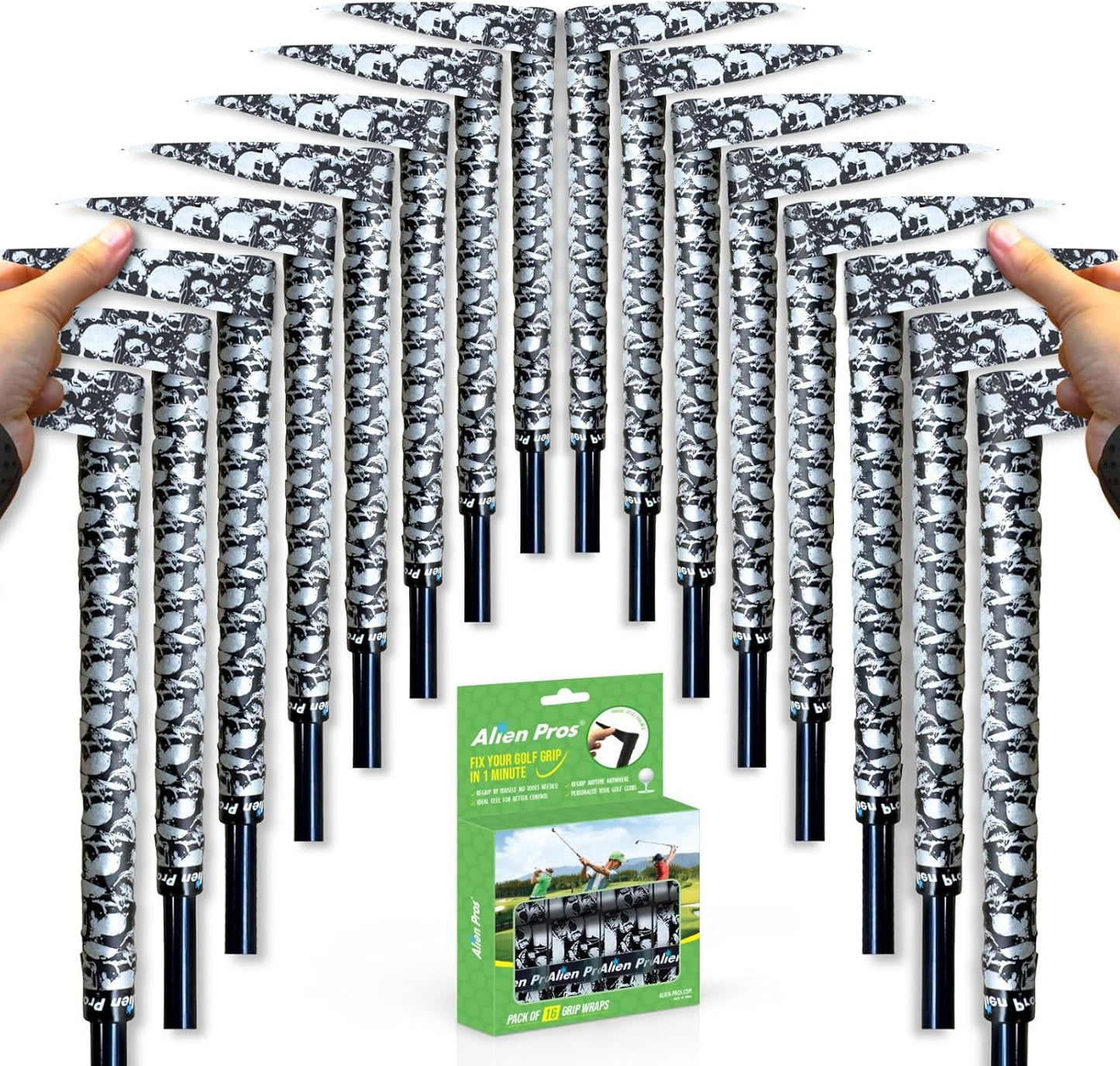 Alien Pros Golf Grip Wrapping Tapes - Innovative Regripping Solution