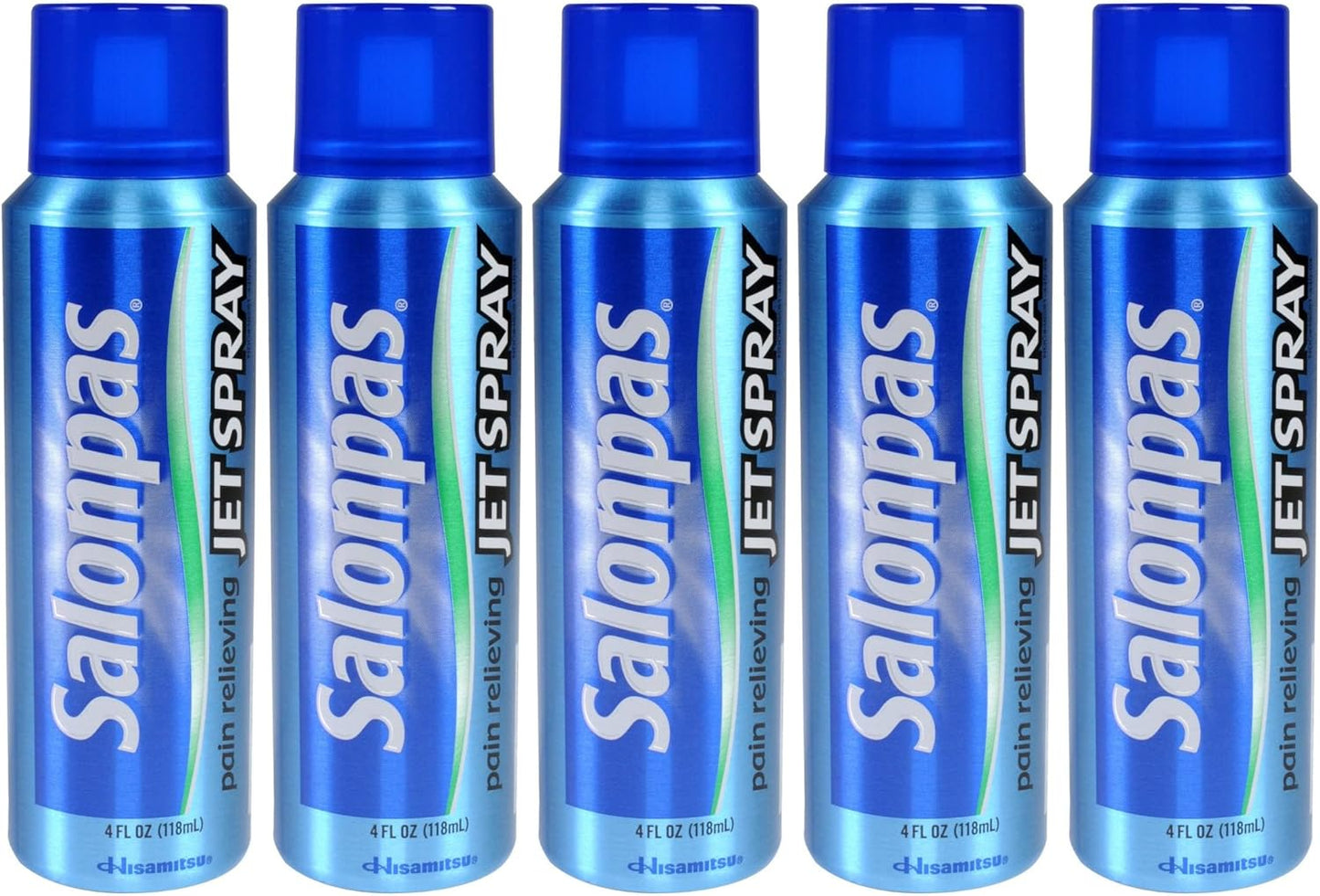 Salonpas Pain Relief Jet Spray 4 Oz. - Fast Acting Relief Pack