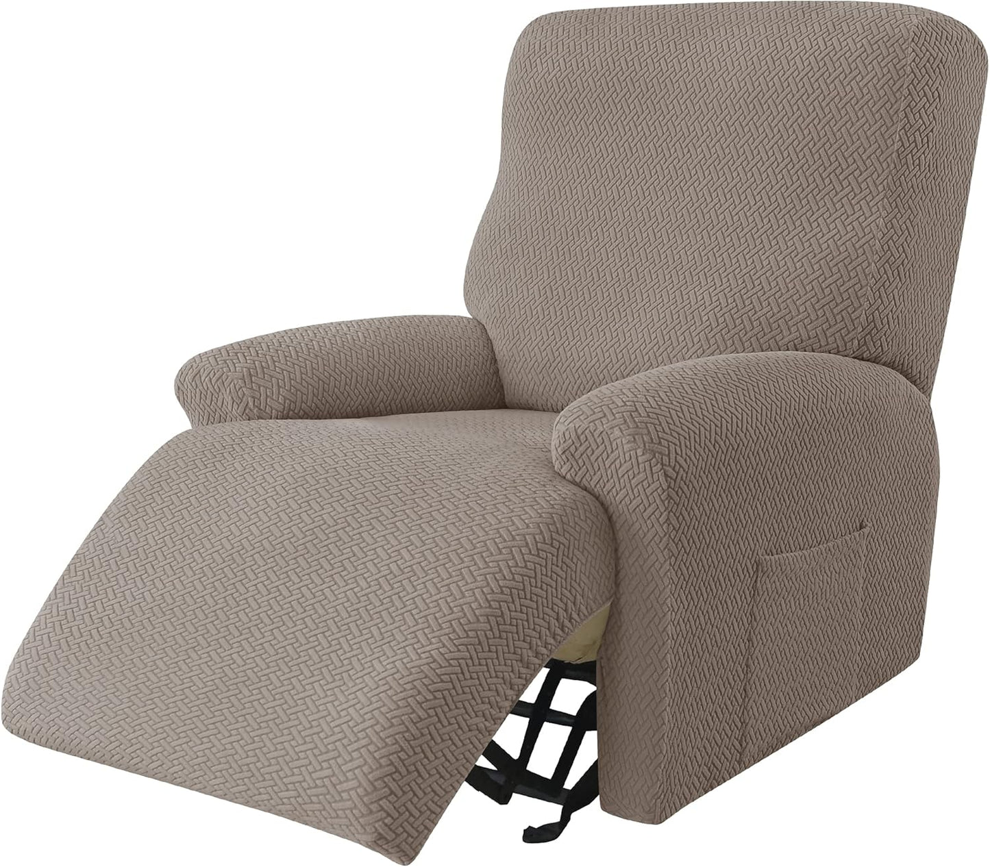 Eco-Ancheng Recliner Slipcovers for Lazyboy Chairs - 4-Piece Set