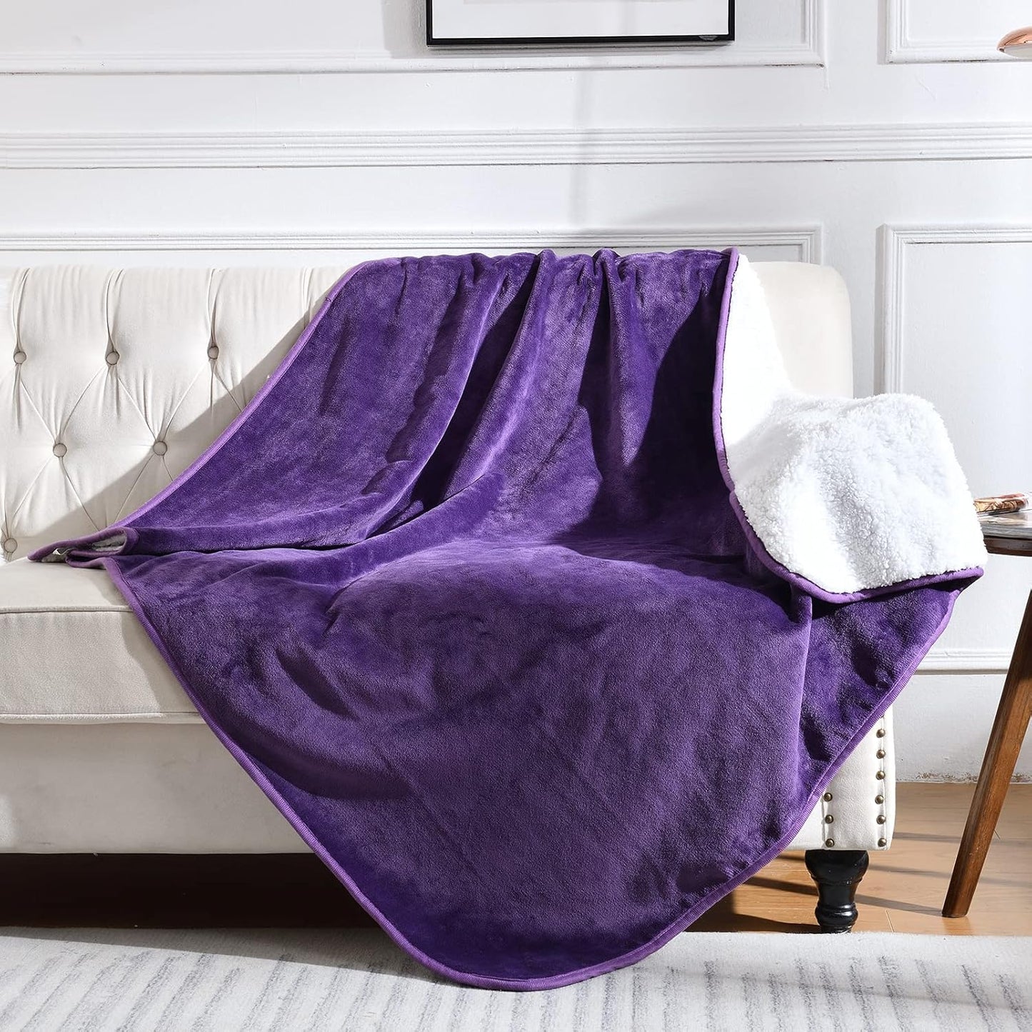 Waterproof Blanket for Bed Couch Sofa - Soft Liquid Proof Protector