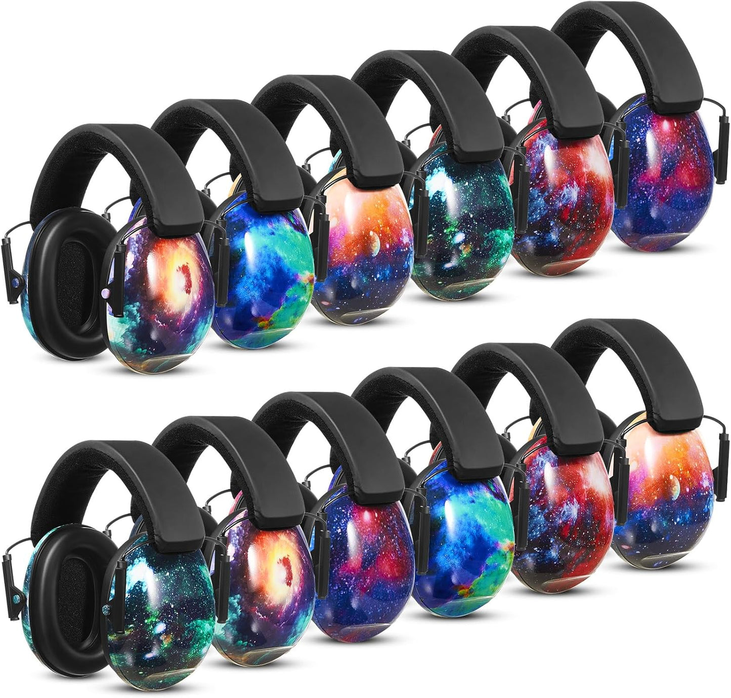 12 Pcs Kids Ear Protection Noise Cancelling Headphones Bulk