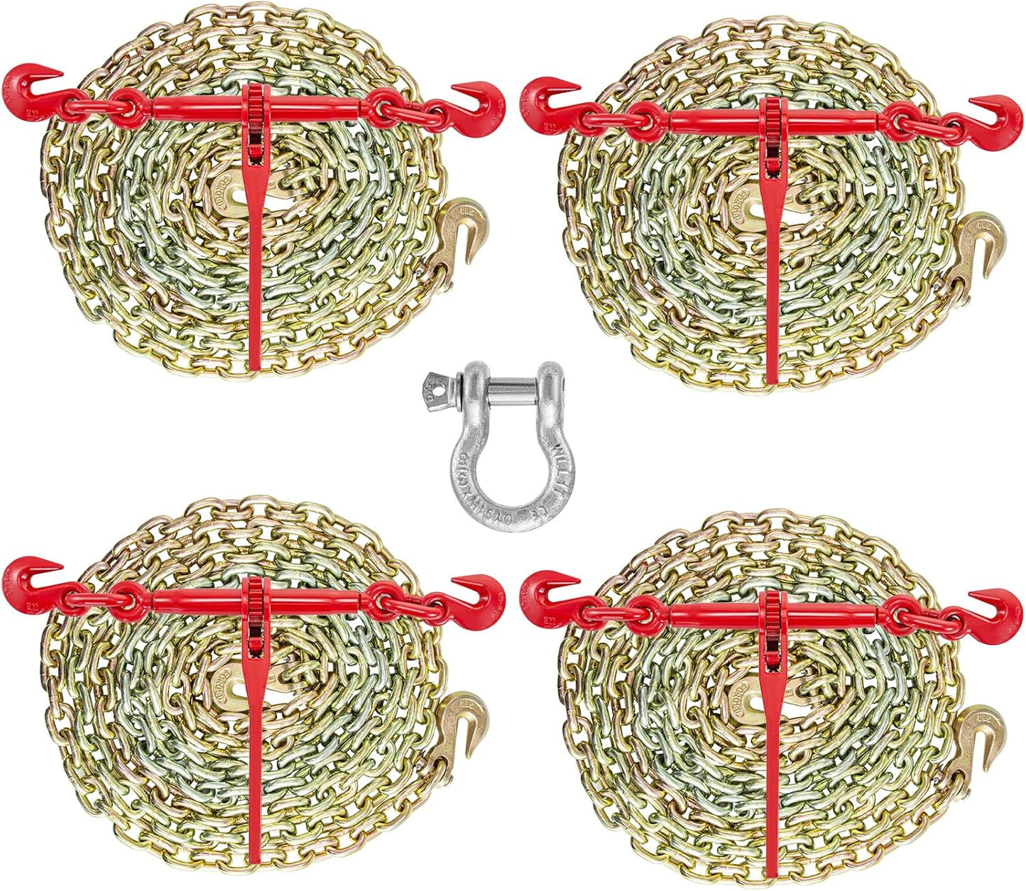 VEVOR Chain and Binder Kit for Heavy Duty Towing and Hauling