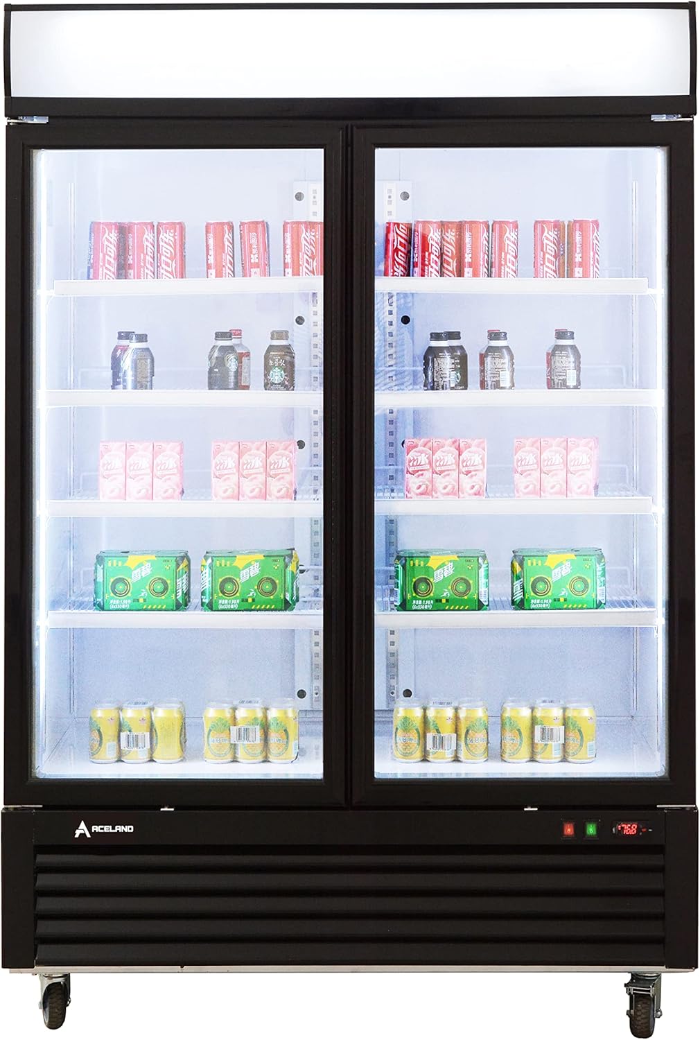 Aceland 48in Double Swing Door Merchandiser Refrigerator Review