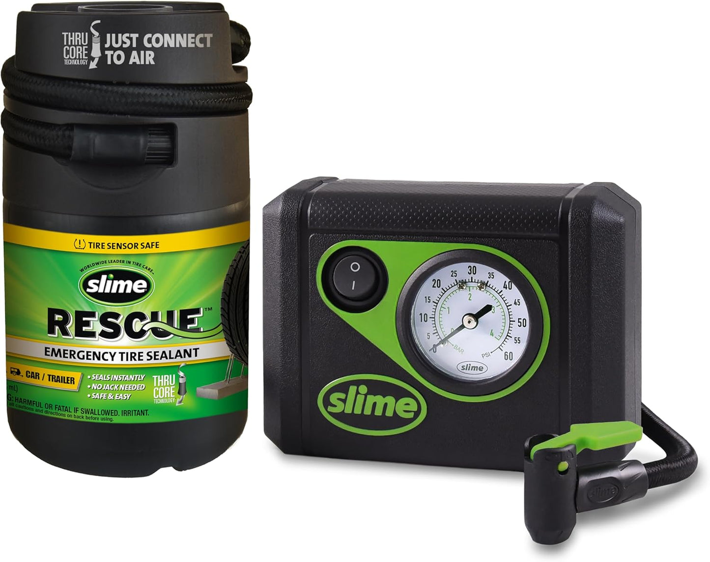 Slime 50138 Flat Tire Puncture Repair Kit for Quick Fixes