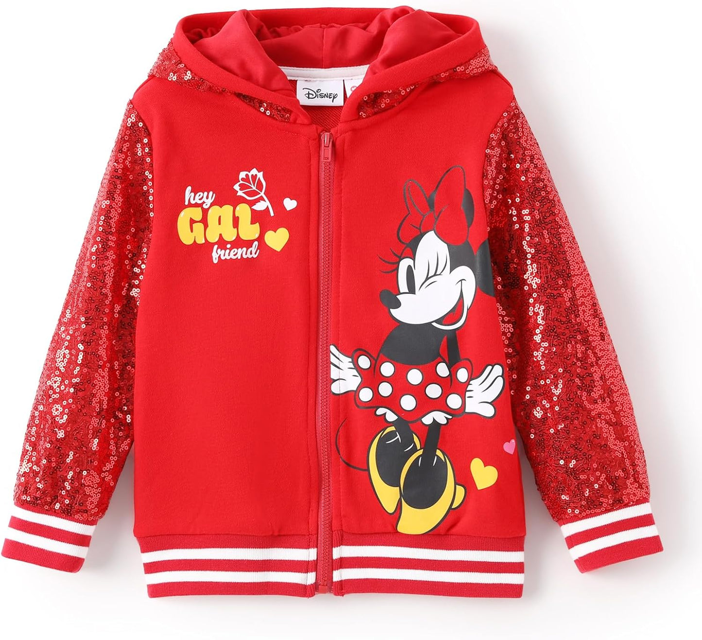 Disney Frozen Elsa Toddler Girl Jacket with Minnie Mouse Design
