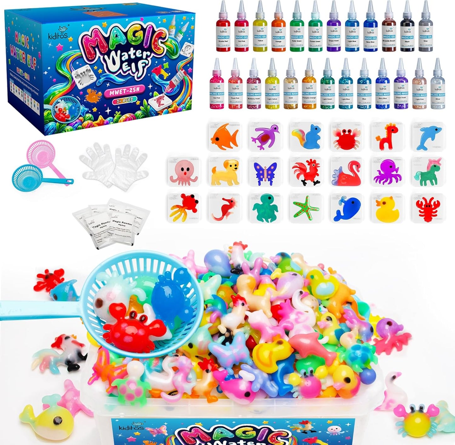 Kiditos Magic Water Elf Toy Kit for Creative Fun and Learning