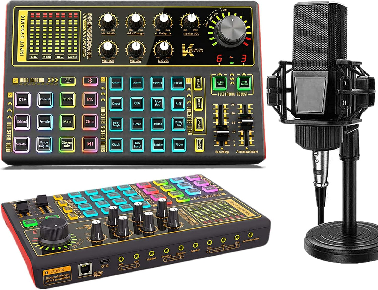 K300 Podcast Equipment Bundle for Streaming and Gaming Fun