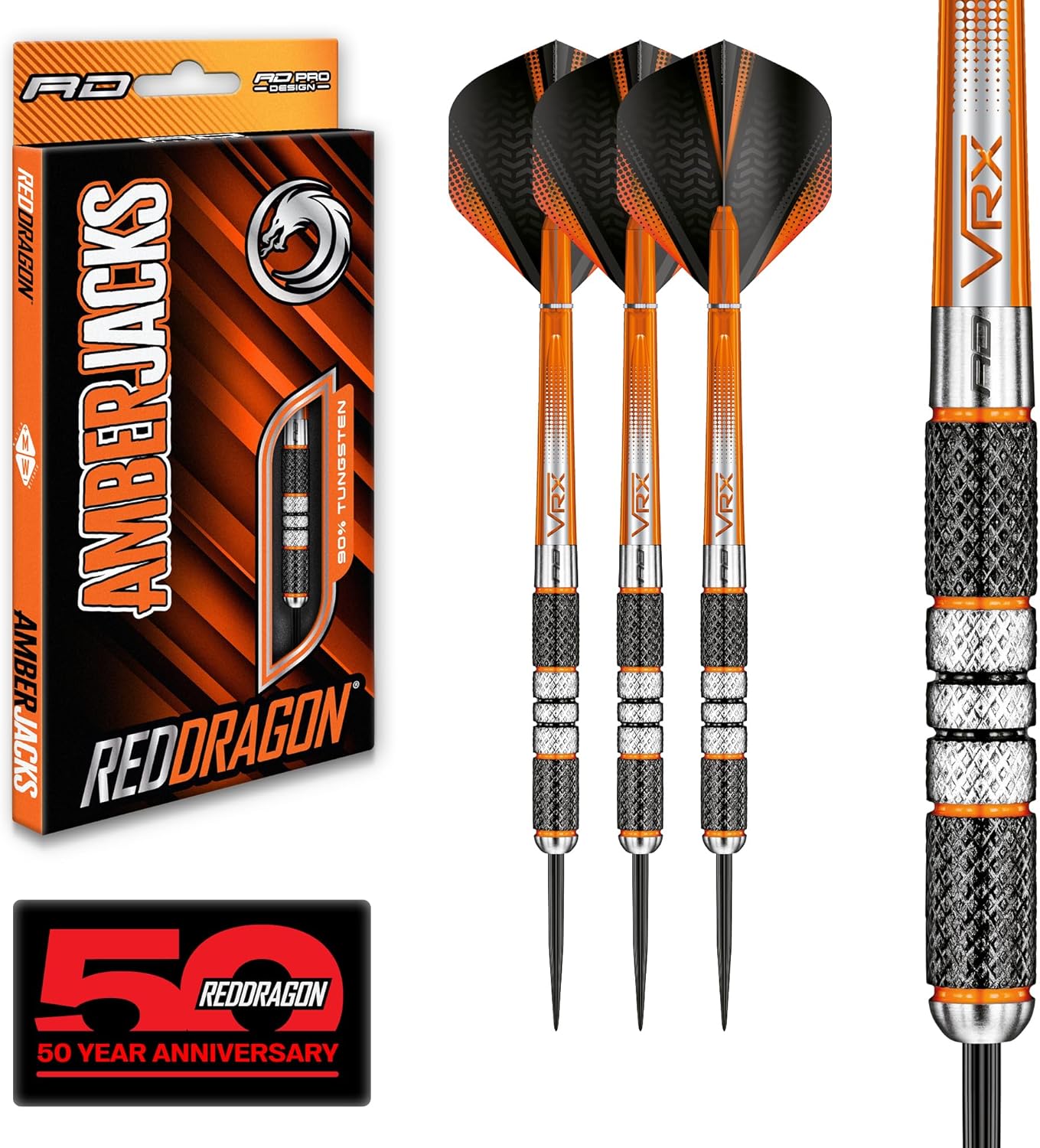Premium 21 Gram Tungsten Darts Set with Flights and Shafts