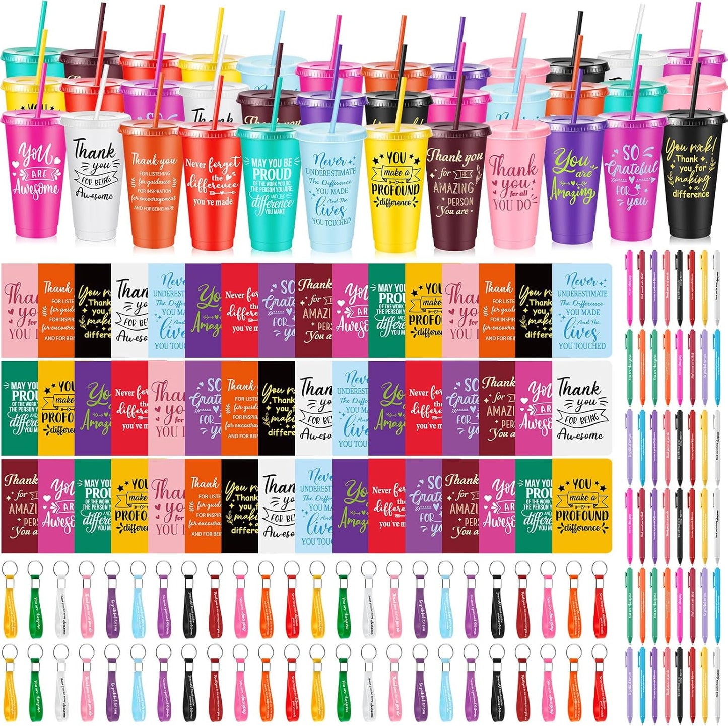 48 Sets Inspirational Appreciation Gifts for Employees and Coworkers