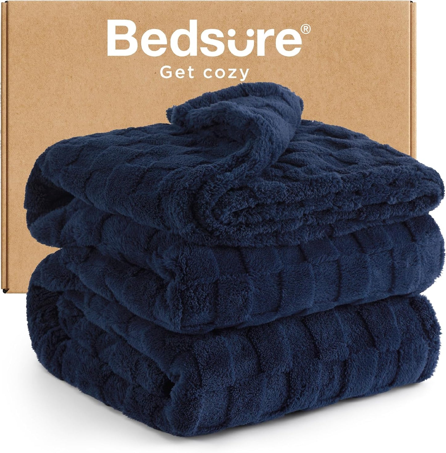 Bedsure GentleSoft Queen Size Blanket - Cozy Fleece Throw