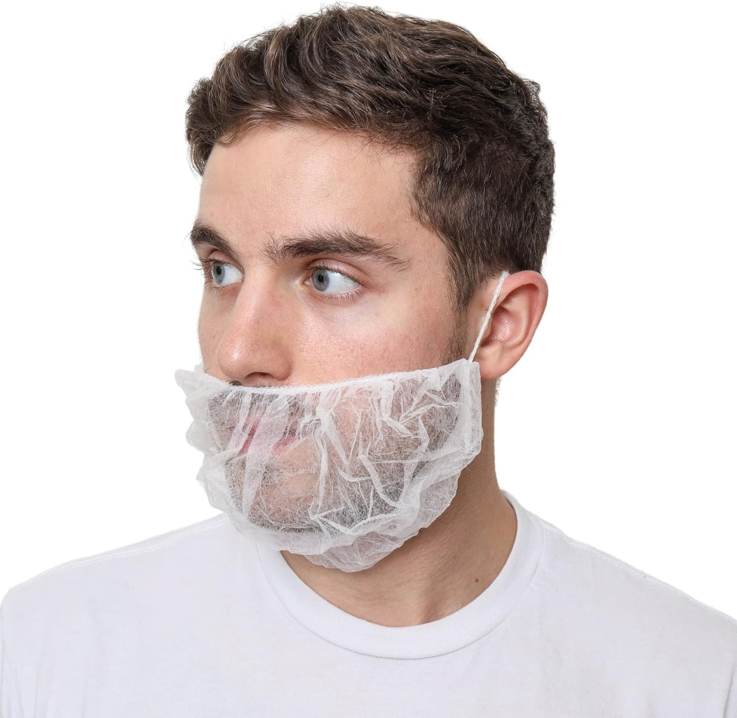 Beard Nets for Food Service and Cooking - Disposable Covers