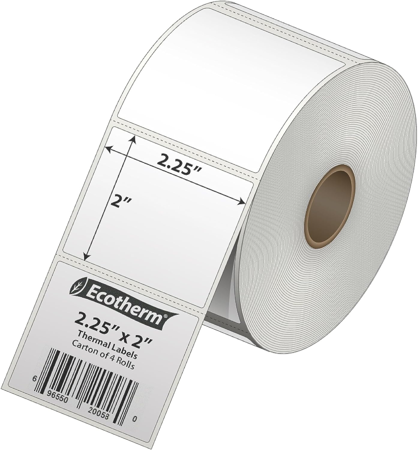 High Capacity Thermal Labels | 2940 Labels | Zebra & More | Ecotherm