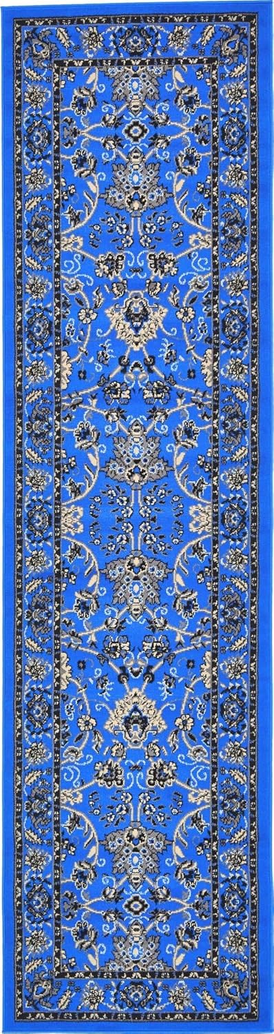 Unique Loom Sialk Hill Collection Area Rug - Stylish Runner