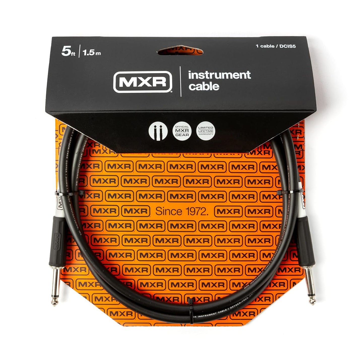 MXR 5ft Instrument Cable | Reliable Connectivity