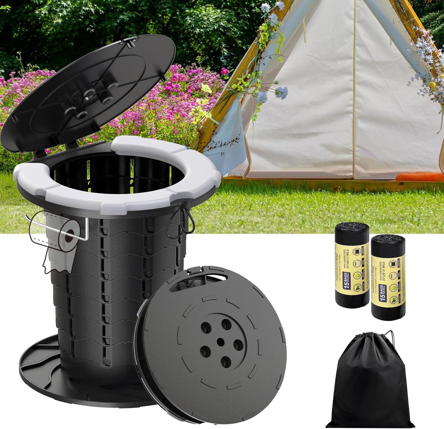 UGarden Portable Toilet: Comfort & Convenience