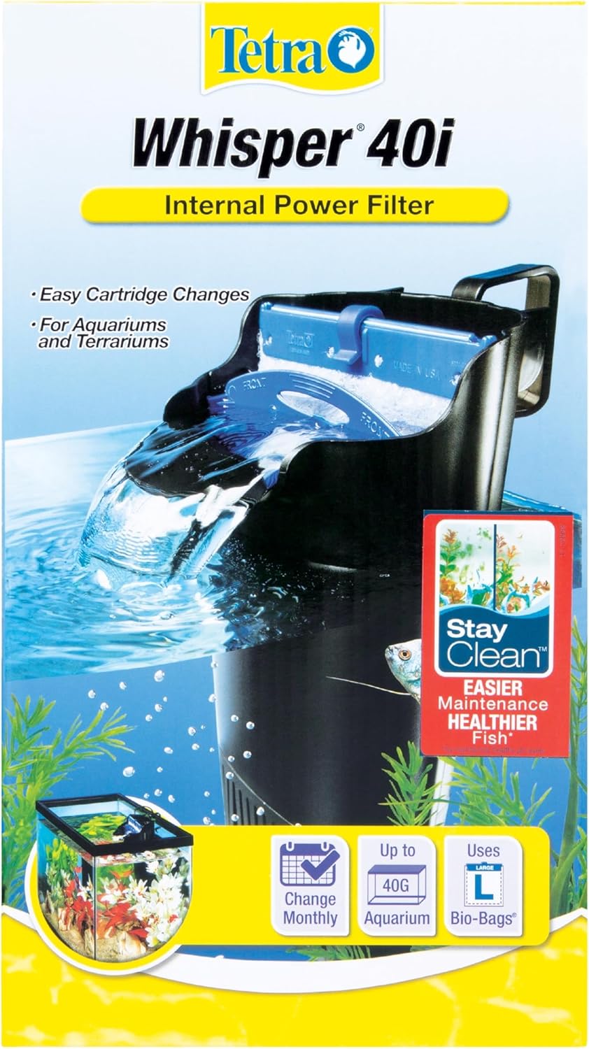 Tetra Whisper Internal Filter for Aquariums 20 to 40 Gallons