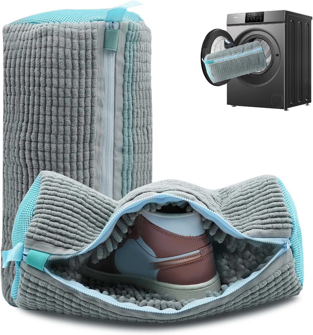 Reusable Shoe Washing Bag Set - Keep Sneakers Clean!