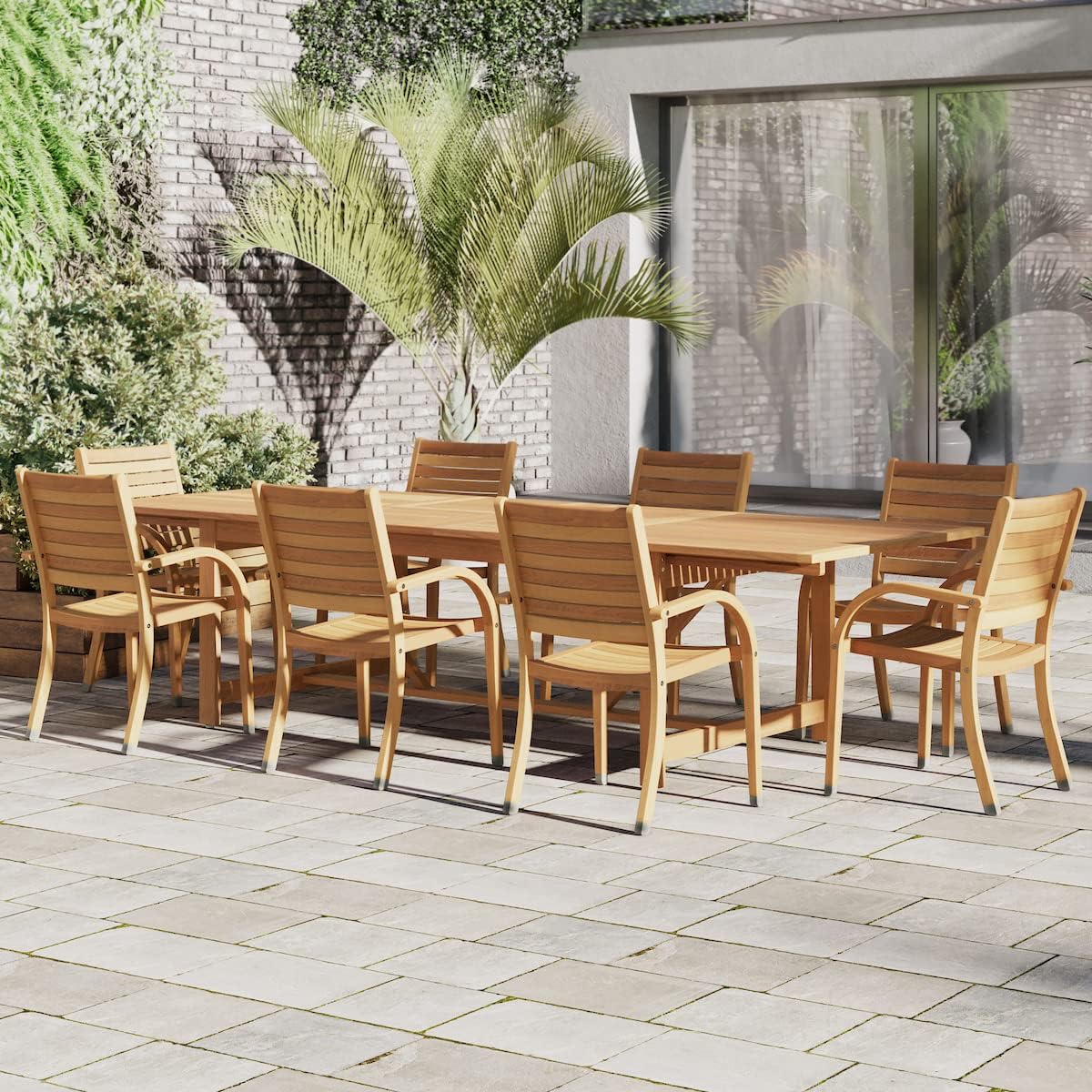 Brampton Azores 9-Piece Rectangular Outdoor Dining Set Review