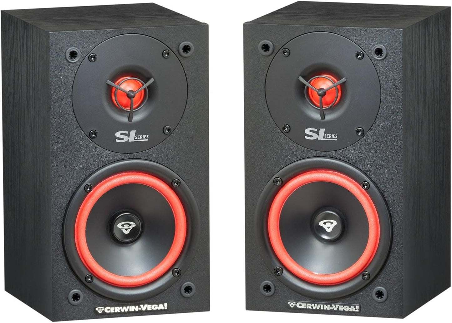 Cerwin Vega SL-5M Satellite Speakers - Crisp Sound, Set of 2