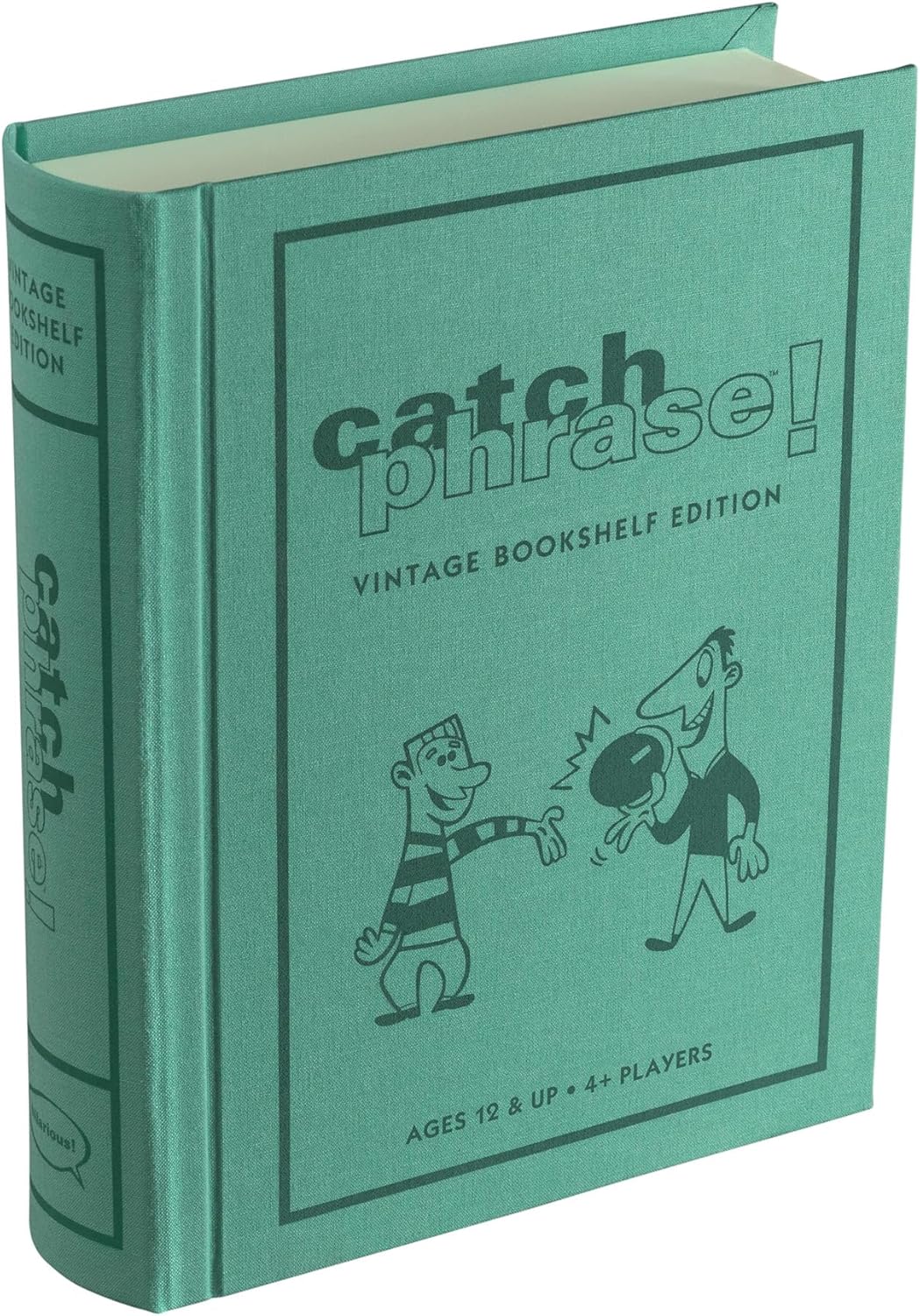 Catch Phrase Vintage Bookshelf Edition for Timeless Fun