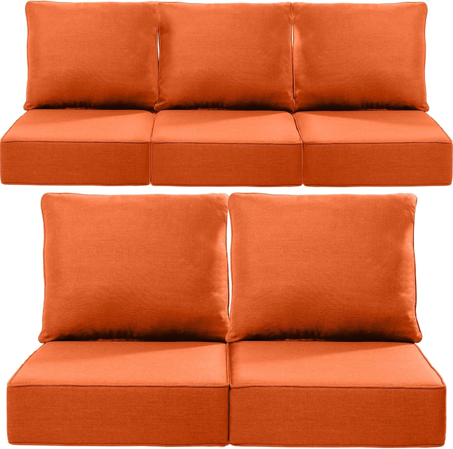 Luxury 24x24x6 Inch Outdoor Cushions for Patio Furniture Set