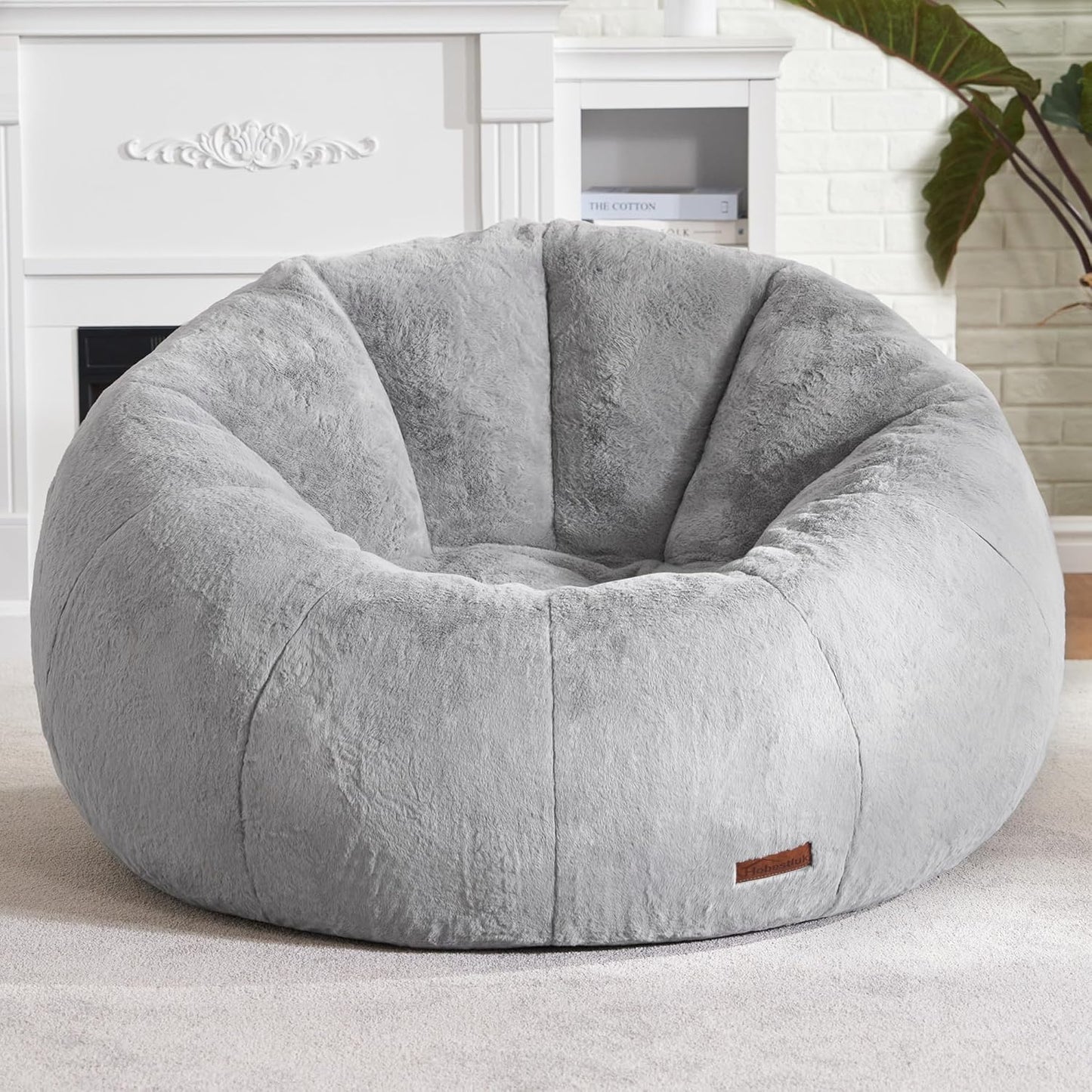 Hobestluk Large Bean Bag Chair for Adults - Comfy Sofa Couch