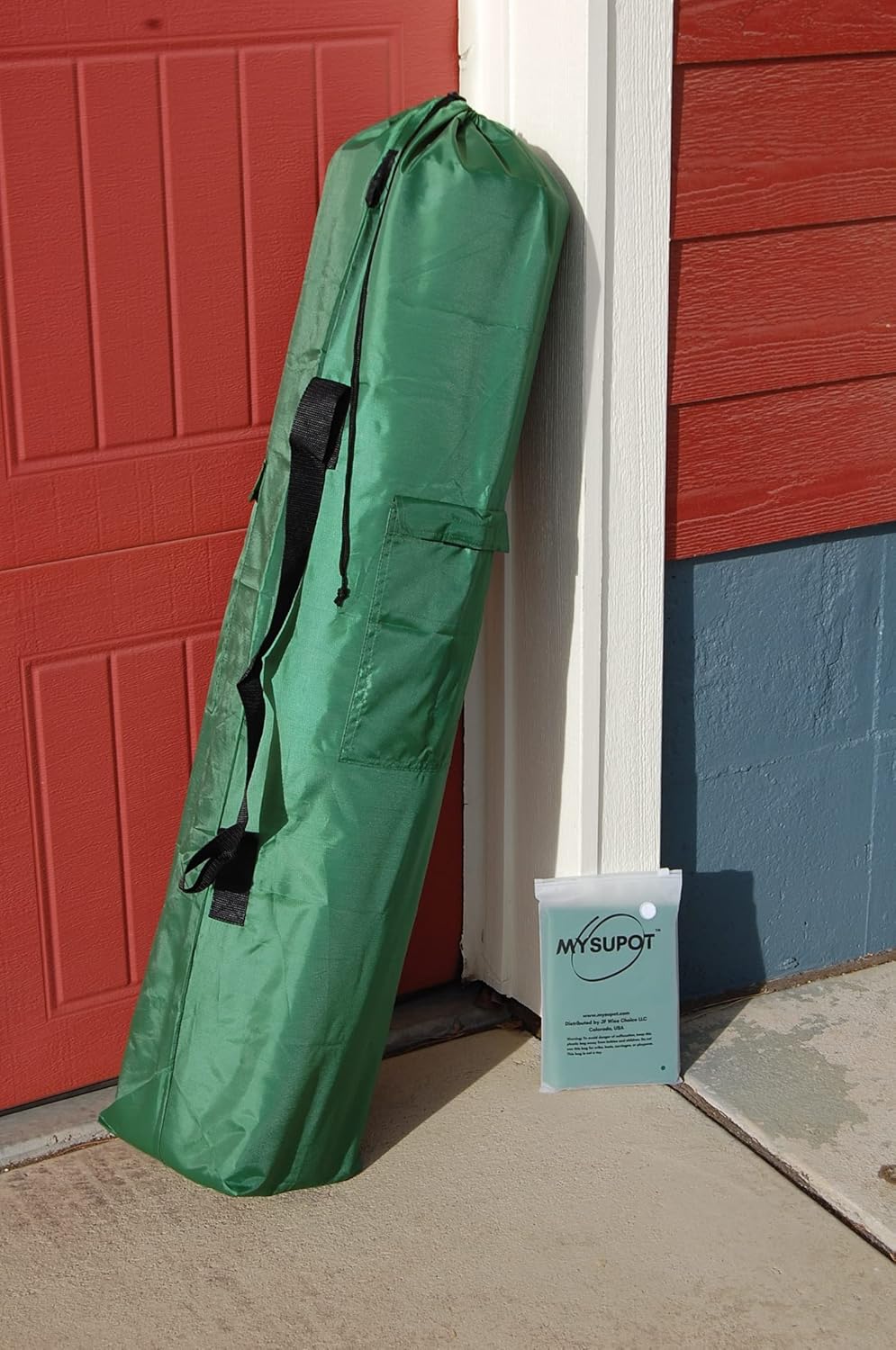 MYSUPOT 40x7x7 Green Bag - 420D Oxford Fabric, for Camping Chair & More!
