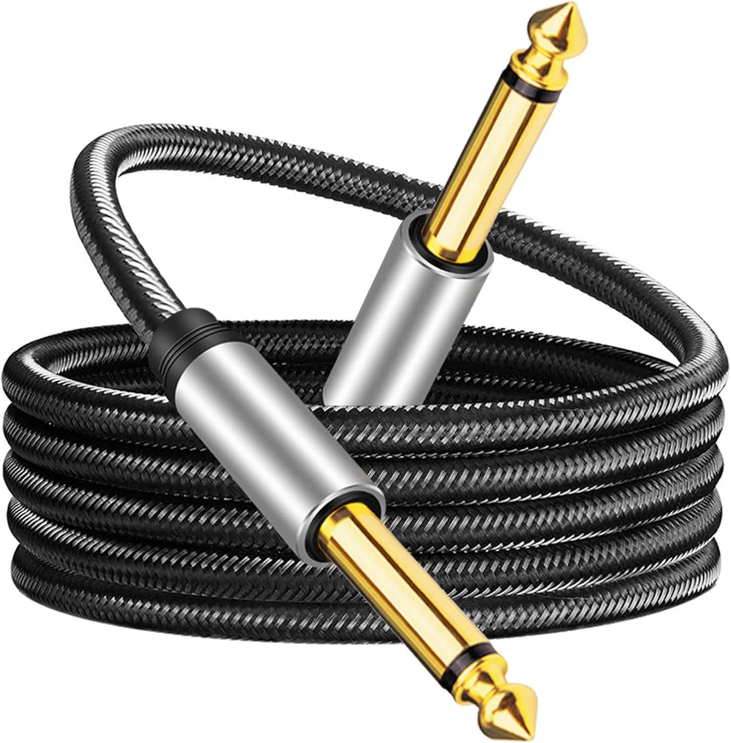 Premium 6.35mm Instrument Cable - Crystal Clear Sound