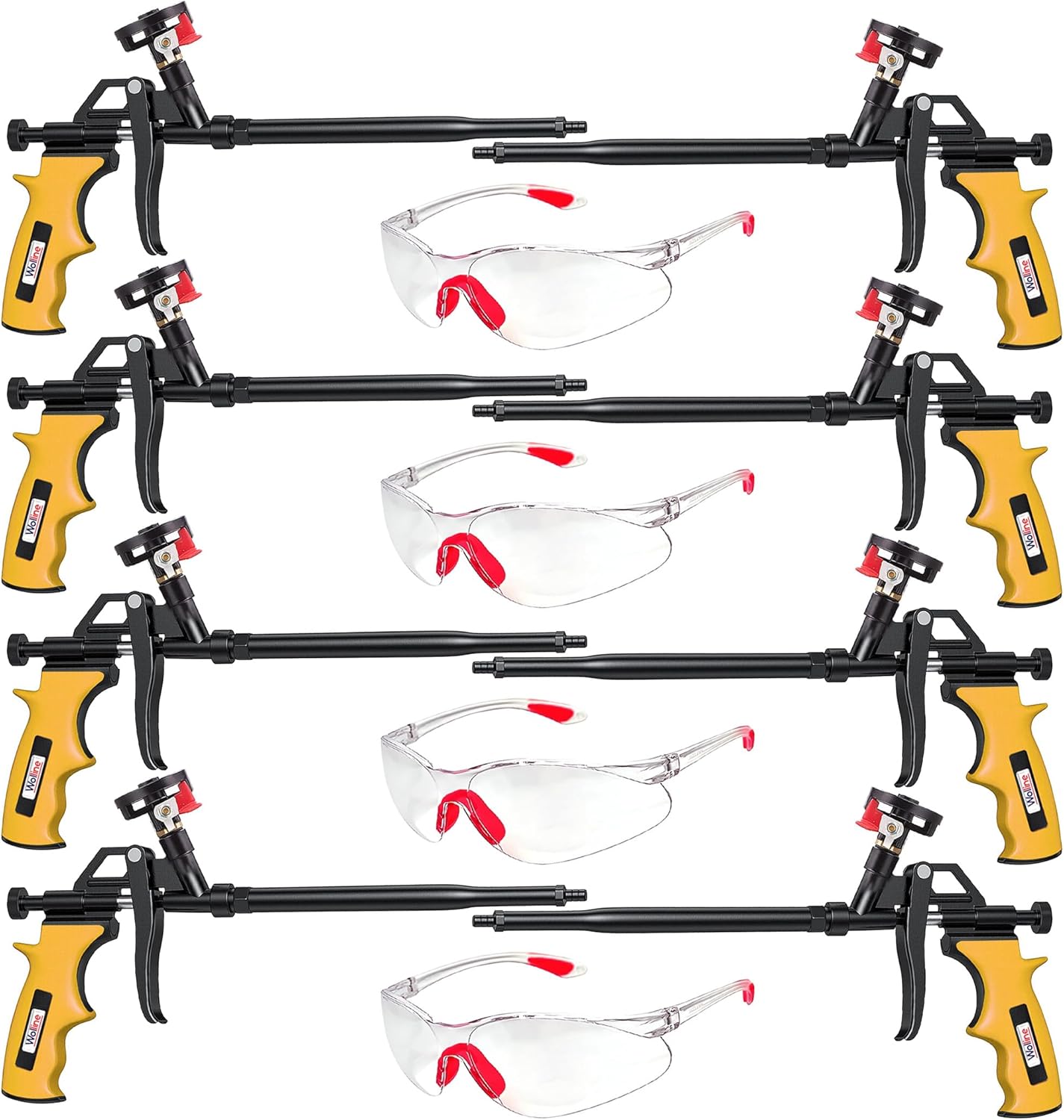 Professional Spray Foam Insulation Gun for Easy Caulking Tasks