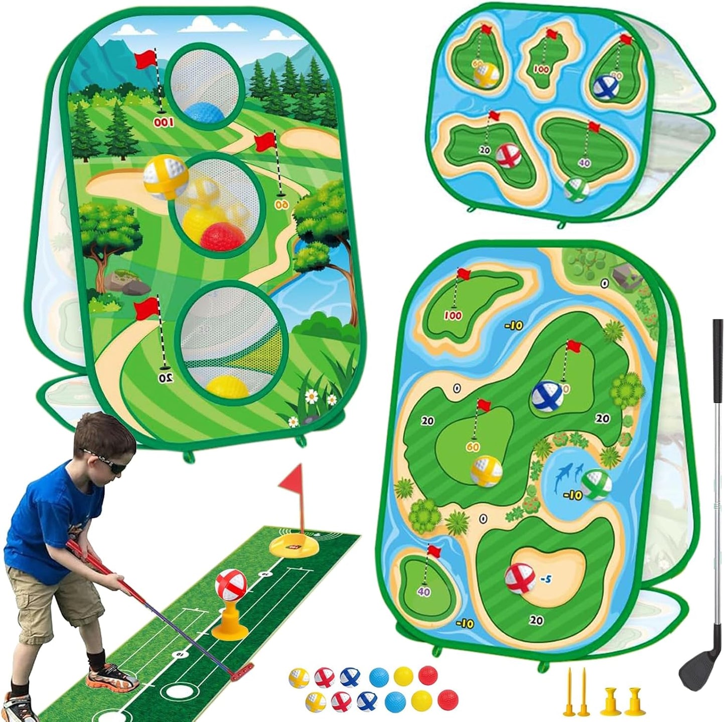 Ultimate Kids Golf Set for Indoor & Outdoor Fun