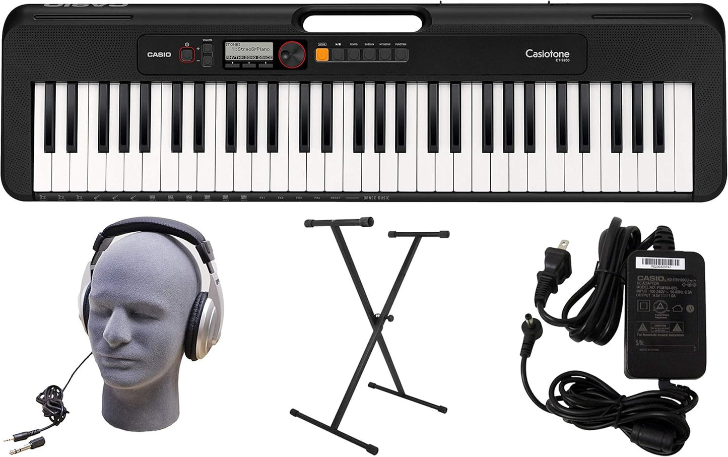 Casio 61-Key Premium Keyboard Pack - Enjoy Music Anywhere!