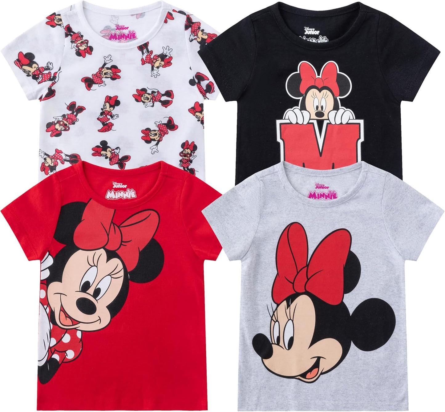 Minnie Mouse 4-Piece Tee Set for Stylish Kids