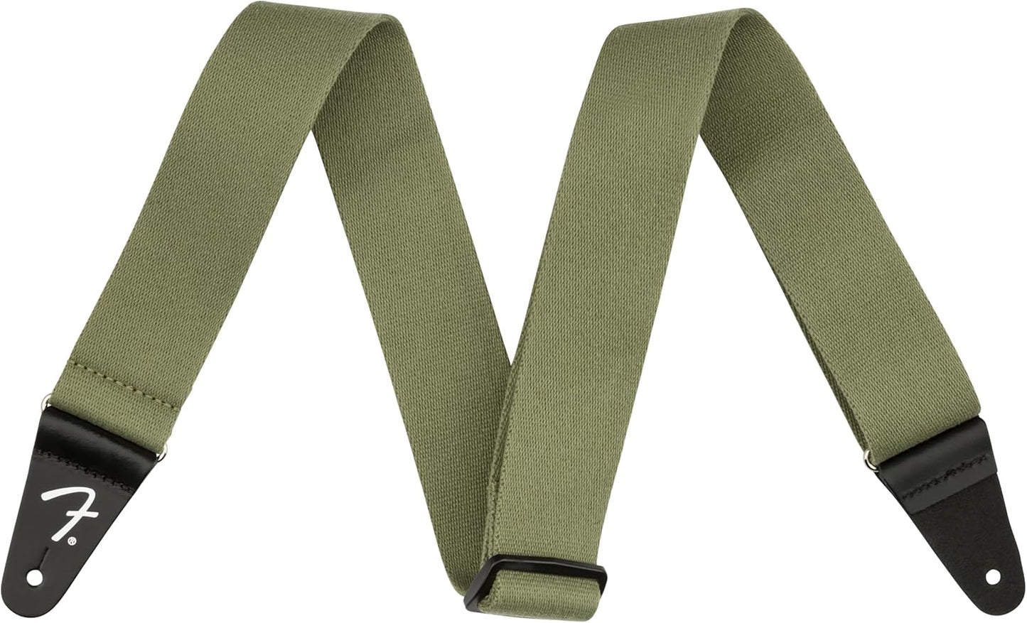 Fender SuperSoft Guitar Strap - Comfortably Adjustable, Stylish Olive Design